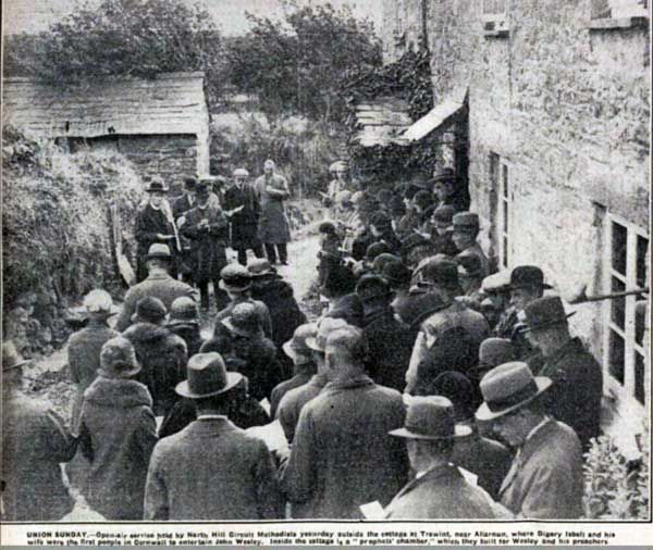 100 years ago Wesley Day celebrations